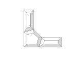 Фацеты  (bevels, бевелсы) DB 33 (RB 395) - фото 6713