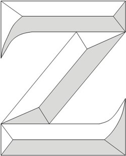 Фацеты  (bevels, бевелсы) RB  100.Z1 - фото 7709