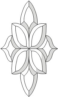 Фацеты  (bevels, бевелсы) DB 184 (RB 231) - фото 7820