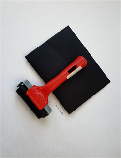 Валик прижимной резиновый - Rubber roller / 75 mm - фото 8873