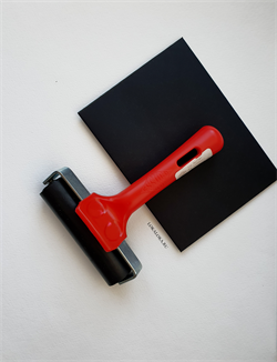 Валик прижимной резиновый - Rubber roller / 100 mm - фото 8874