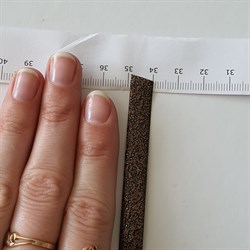 Свинцовая витражная лента Antique cooper (антик купер) 9 mm (на отрез) - фото 9228