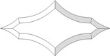 Фацеты  (bevels, бевелсы) RB 201.3