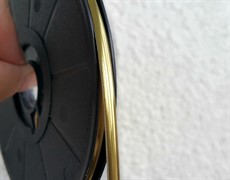 Свинцовая витражная лента BRASS (брасс) 4.5 mm / 50м (Качество 7)